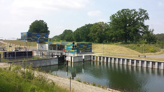die Schleuse Koschener Kanal