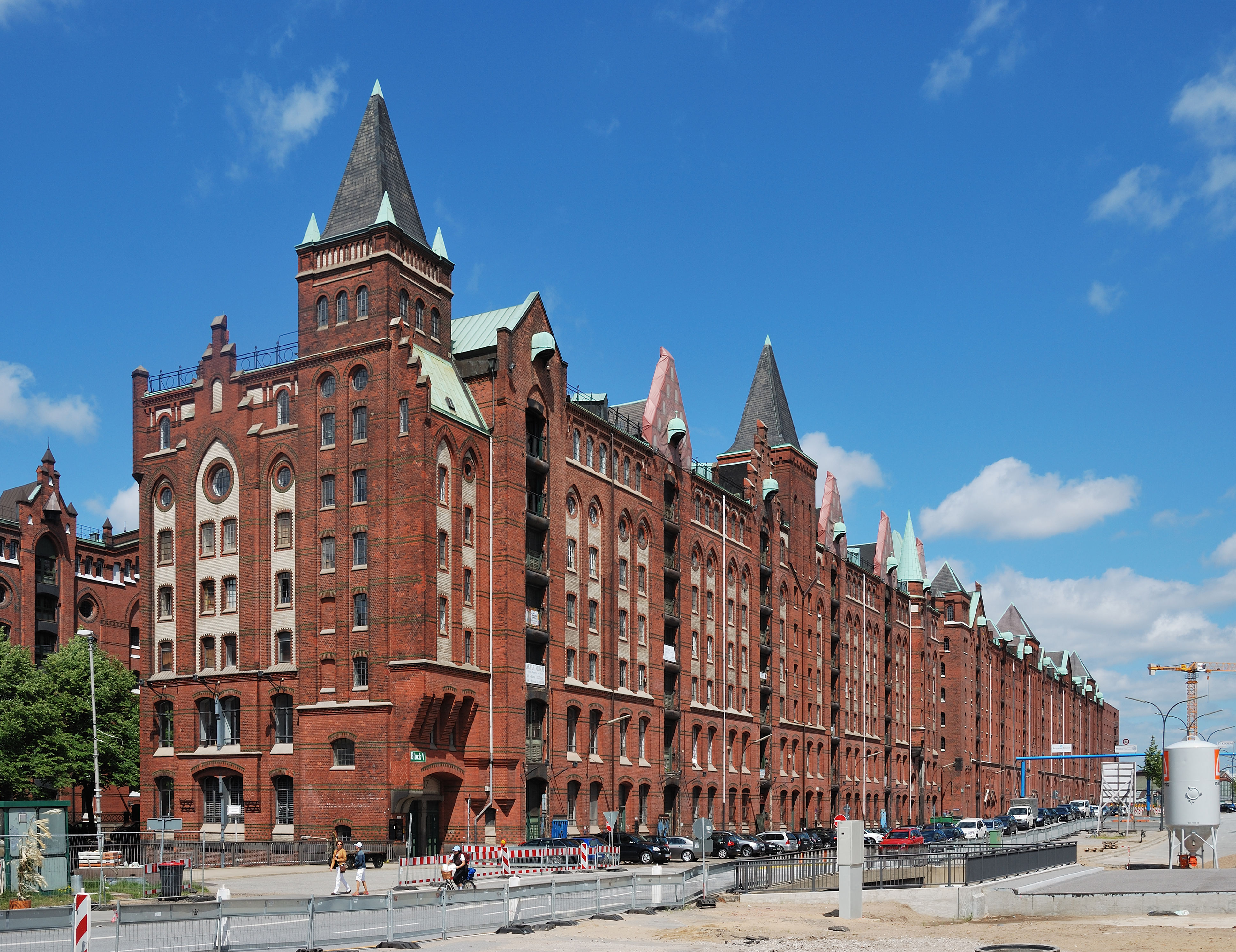 Hamburger Speicherstadt und Kontorhausviertel mit Chilehaus
